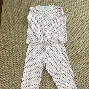 Roller rabbit heart pajamas